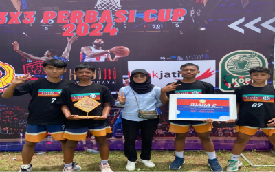 Prestasi Gemilang Tim Basket dalam 3x3 Perbasi Cup 2024 Kabupaten Kediri